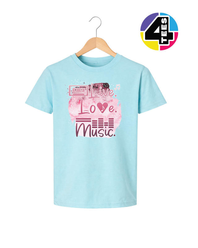 Live Love Music Youth Tee