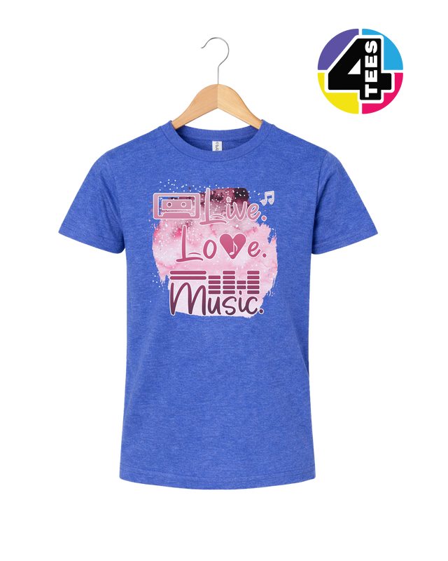Live Love Music Youth Tee