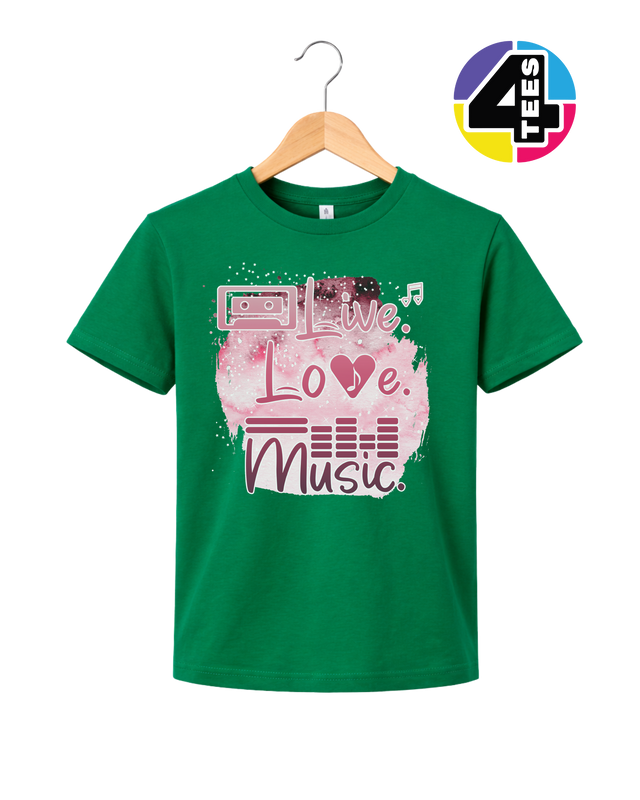 Live Love Music Youth Tee