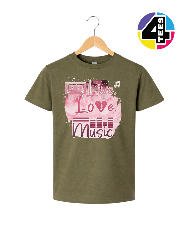 Live Love Music Youth Tee