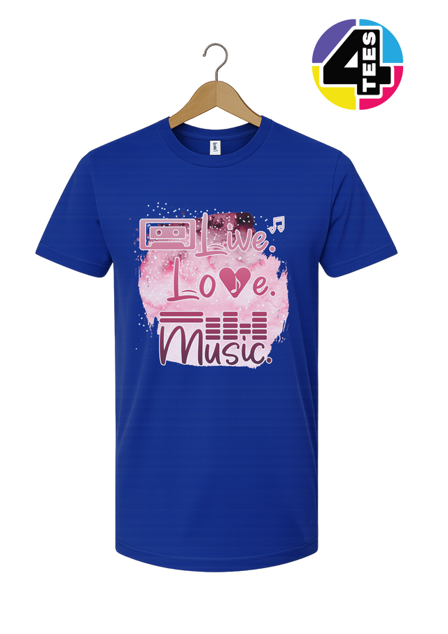 Live Love Music Tee