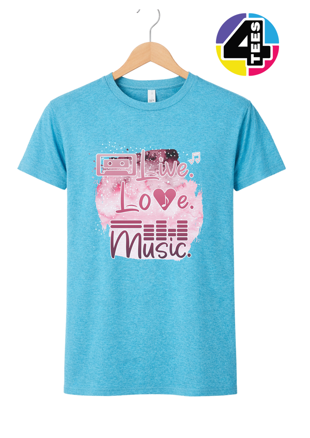 Live Love Music Tee