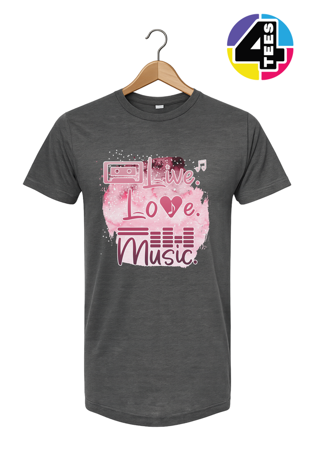 Live Love Music Tee