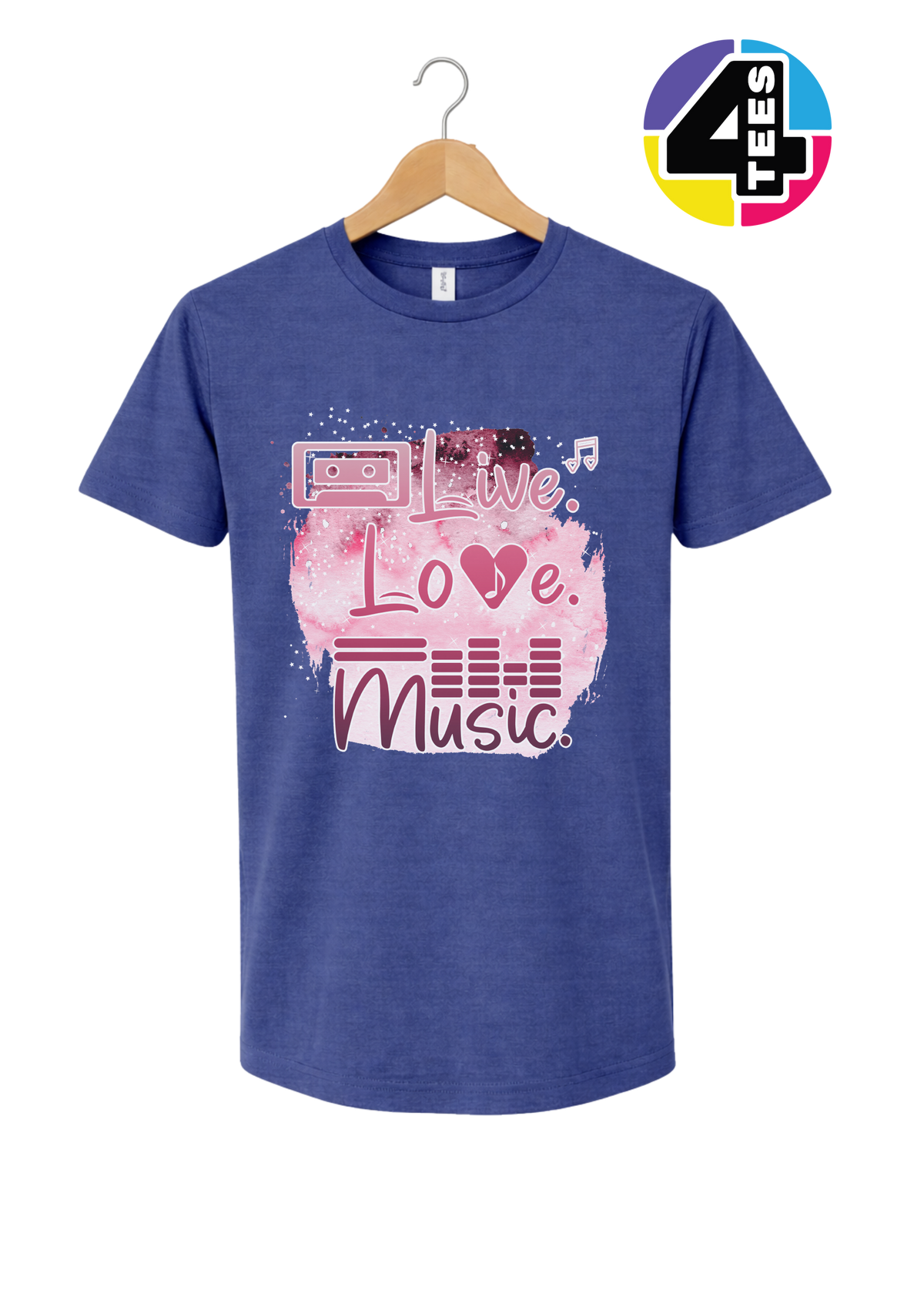 Live Love Music Tee