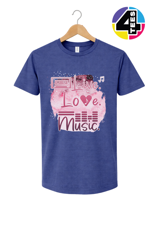 Live Love Music Tee