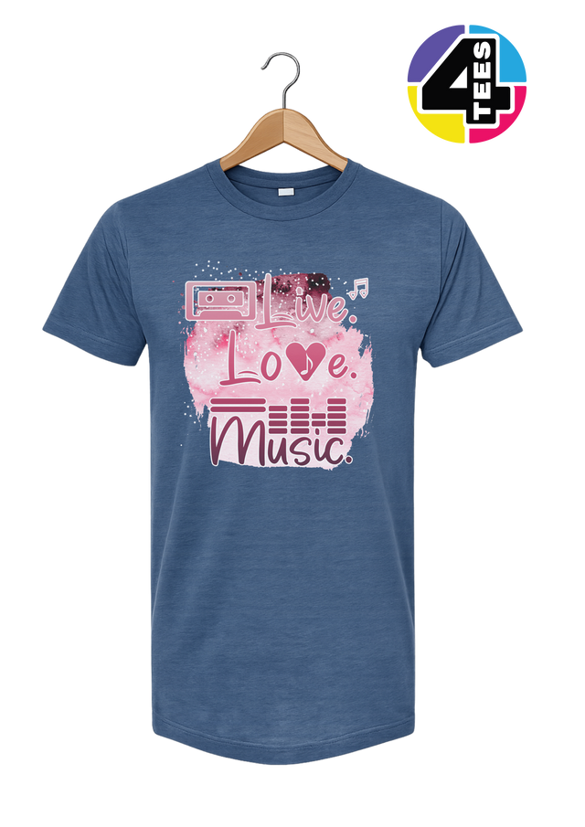 Live Love Music Tee