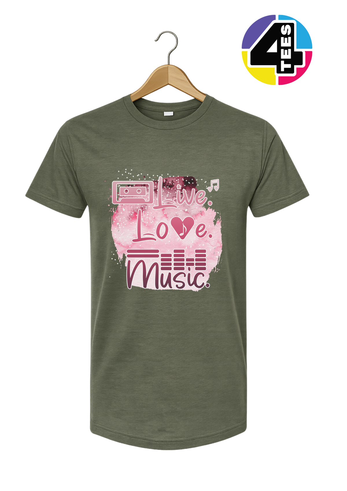 Live Love Music Tee