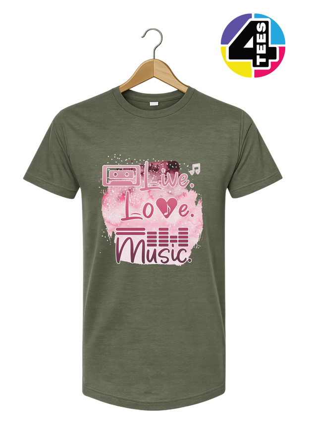 Live Love Music Tee