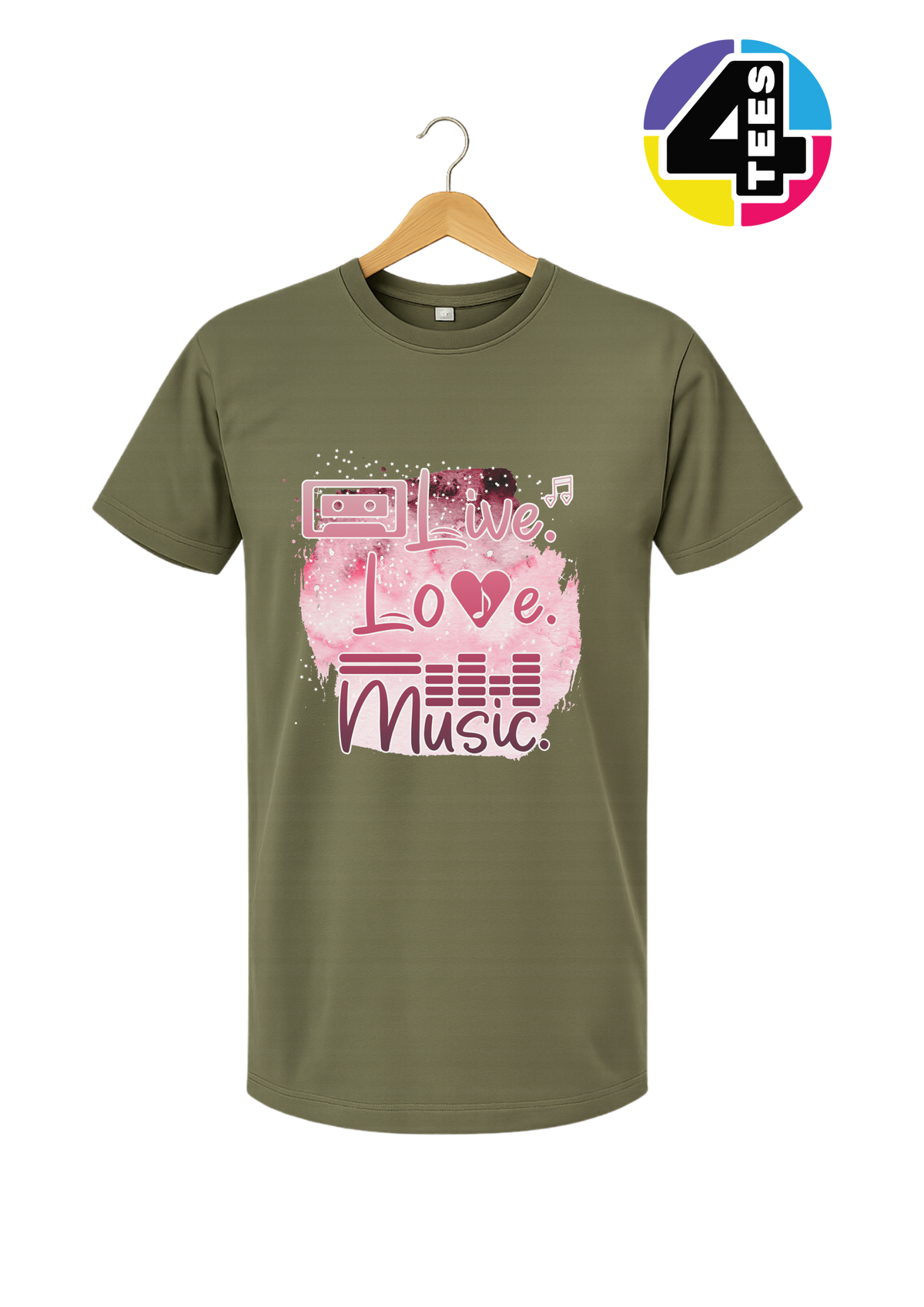 Live Love Music Tee