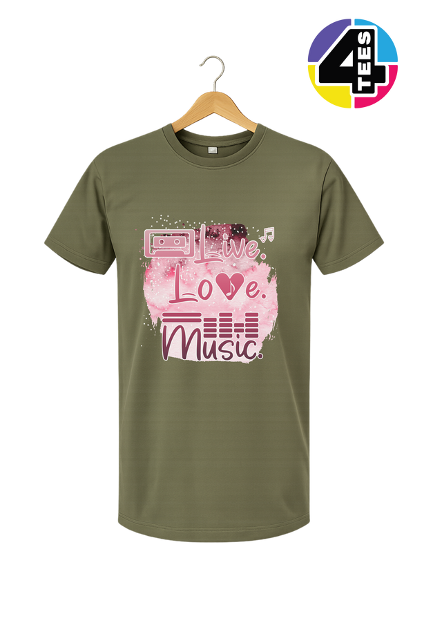 Live Love Music Tee