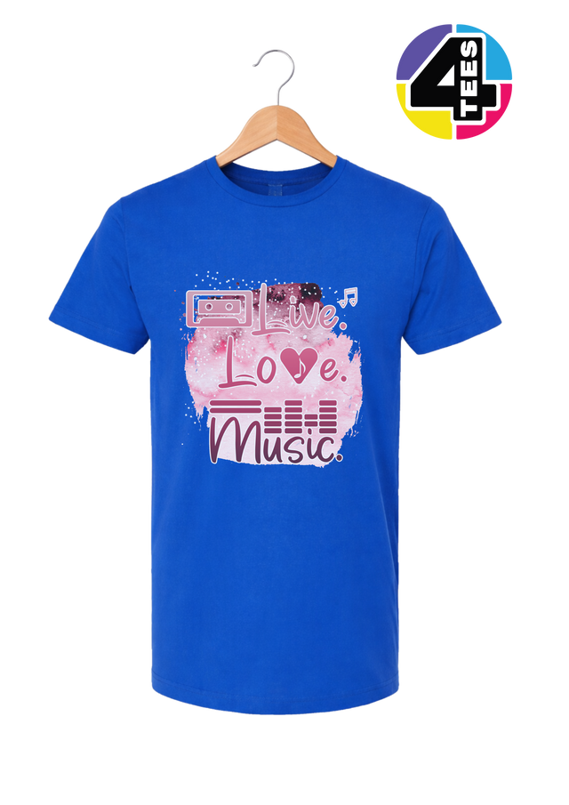Live Love Music Tee