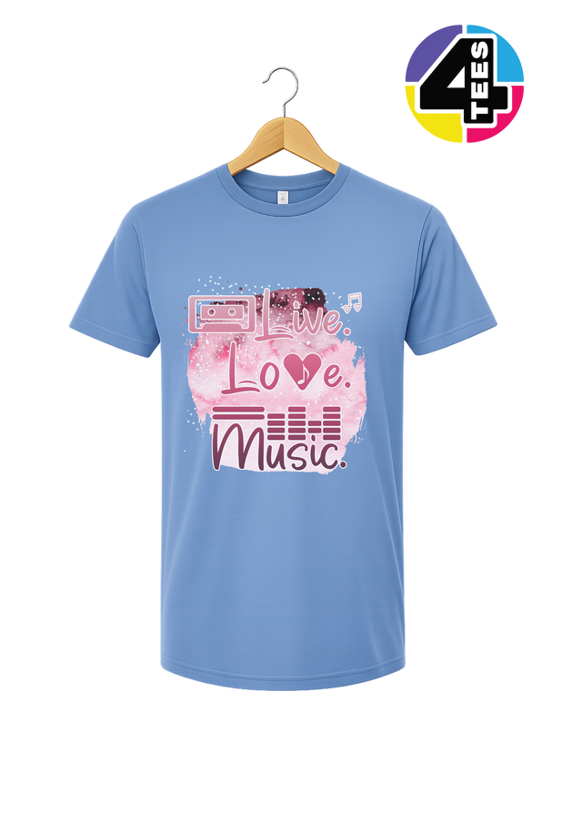 Live Love Music Tee
