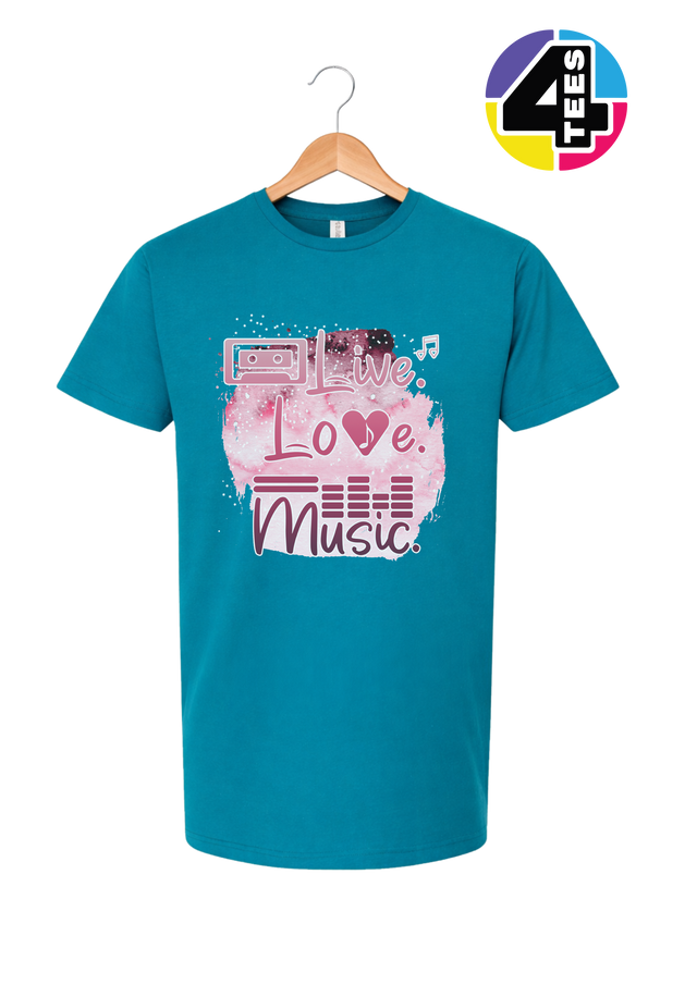 Live Love Music Tee
