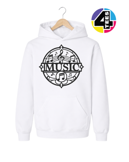 Music Circle Melody Youth Hoodie