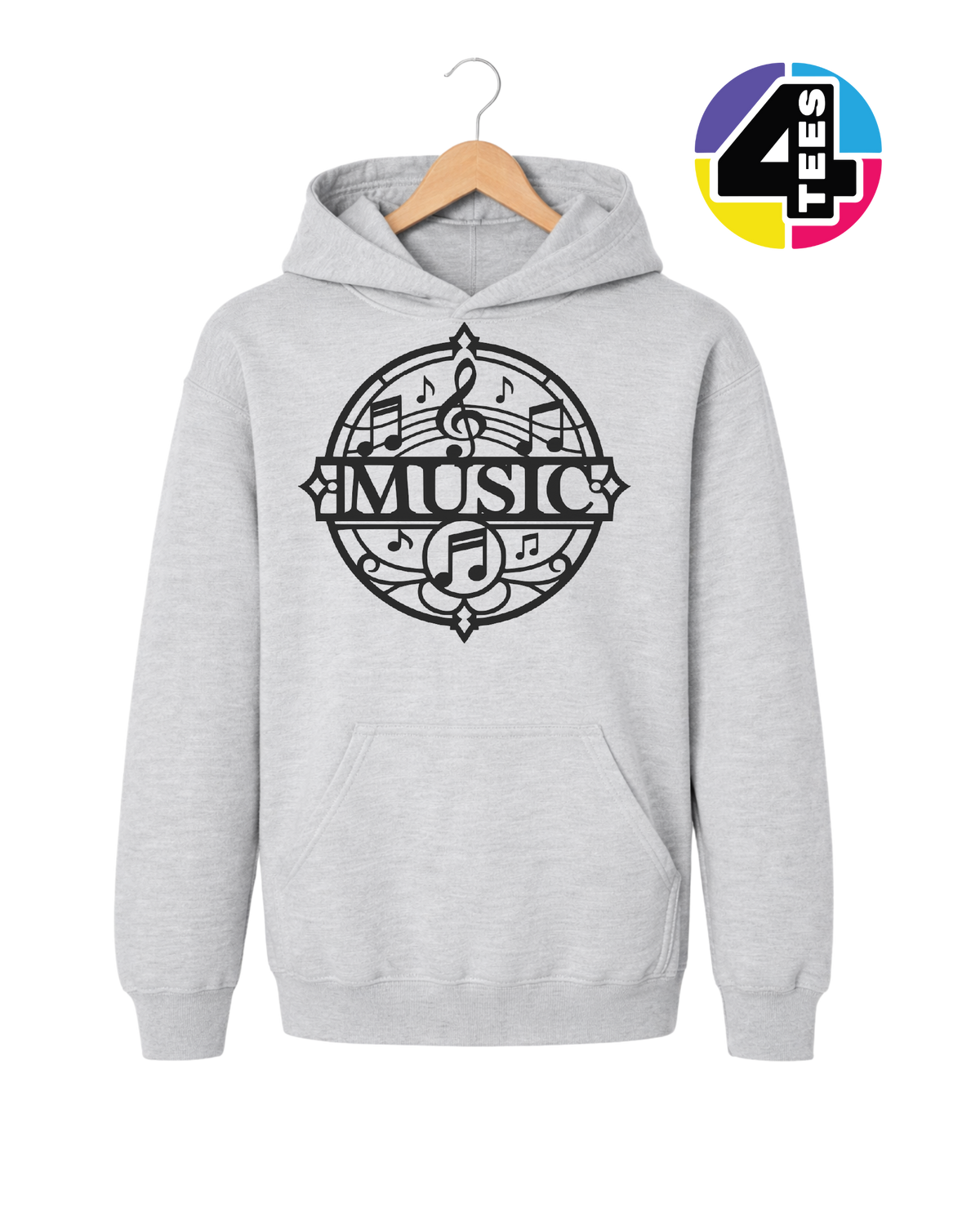 Music Circle Melody Youth Hoodie
