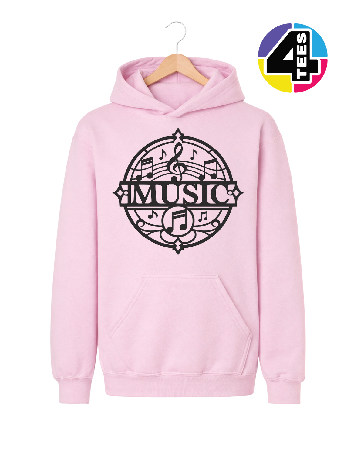 Music Circle Melody Youth Hoodie