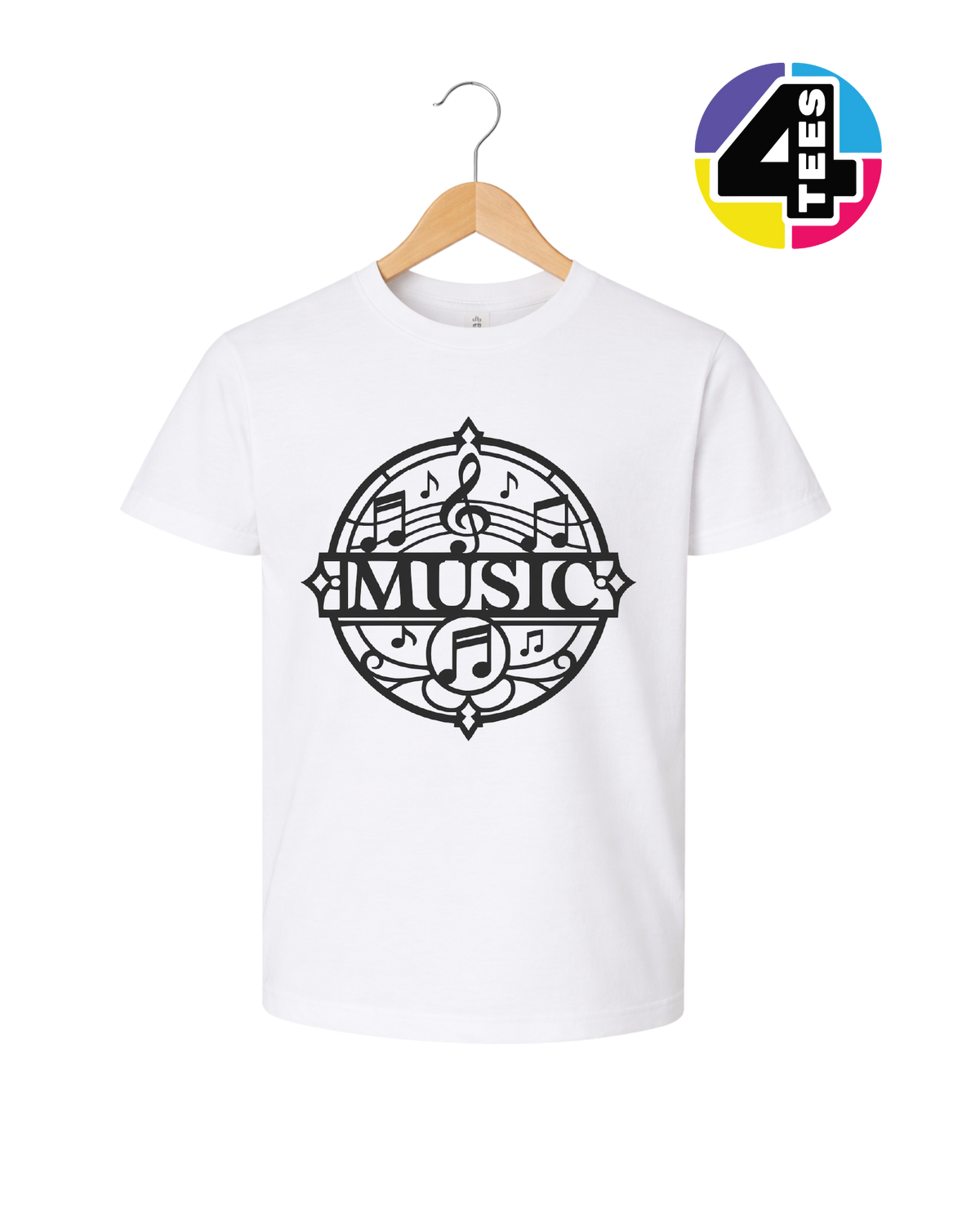 Music Circle Melody Youth Tee