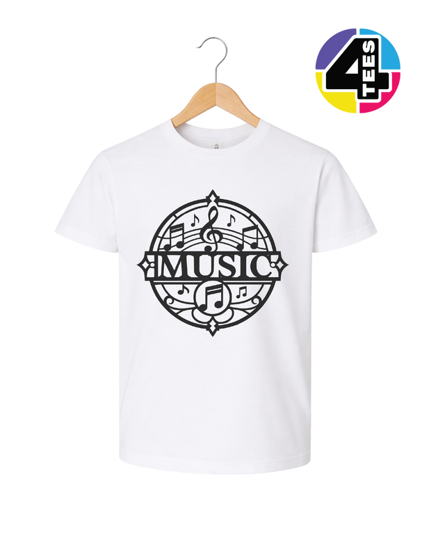 Music Circle Melody Youth Tee