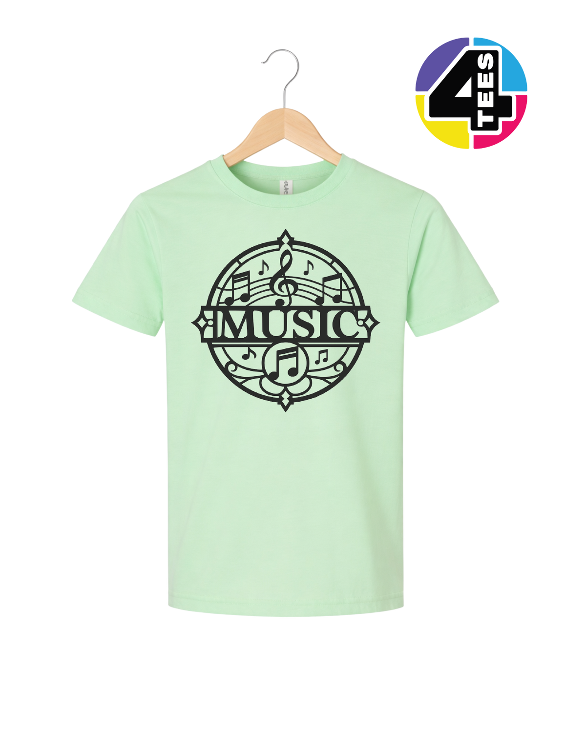 Music Circle Melody Youth Tee