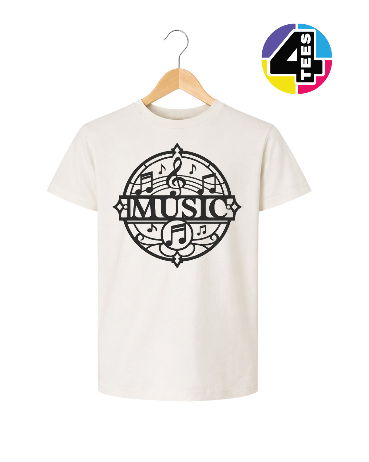 Music Circle Melody Youth Tee