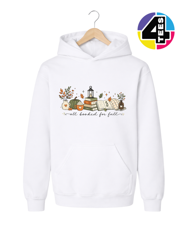 All Booked for Fall Youth Hoodie