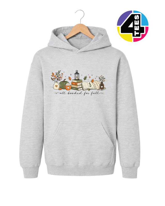 All Booked for Fall Youth Hoodie