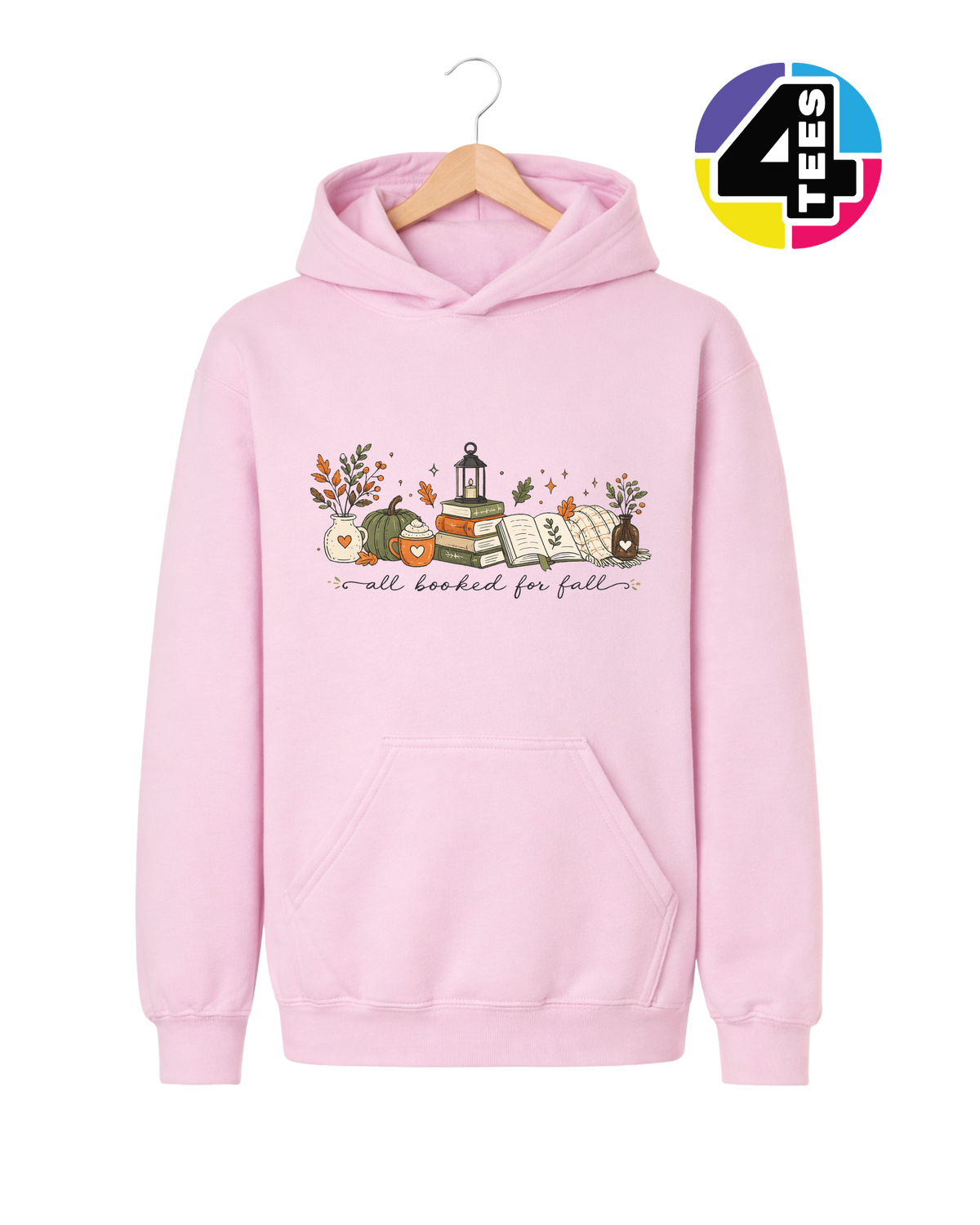 All Booked for Fall Youth Hoodie