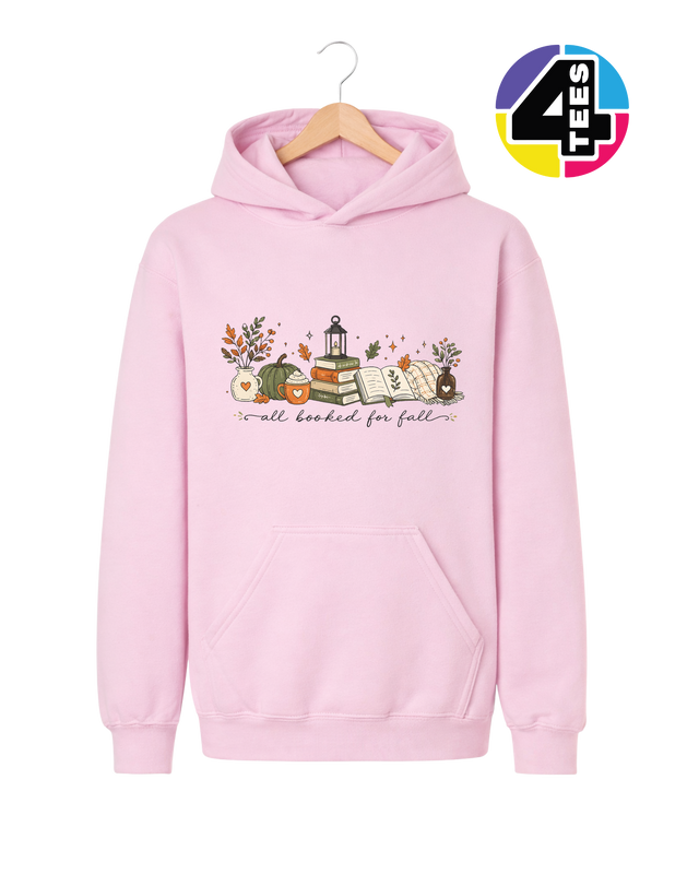 All Booked for Fall Youth Hoodie