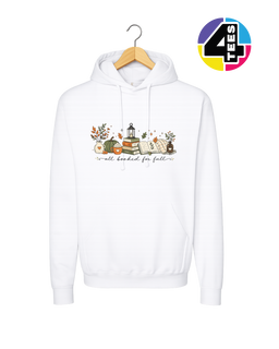 All Booked for Fall Hoodie