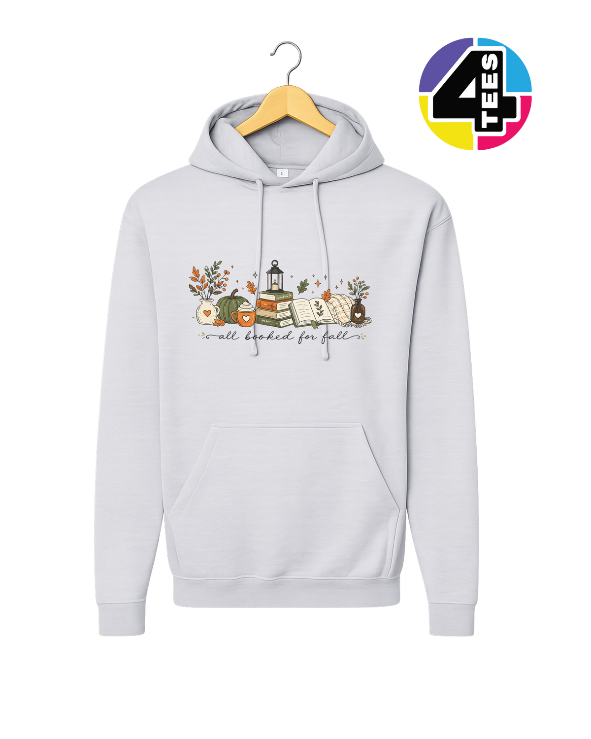 All Booked for Fall Hoodie