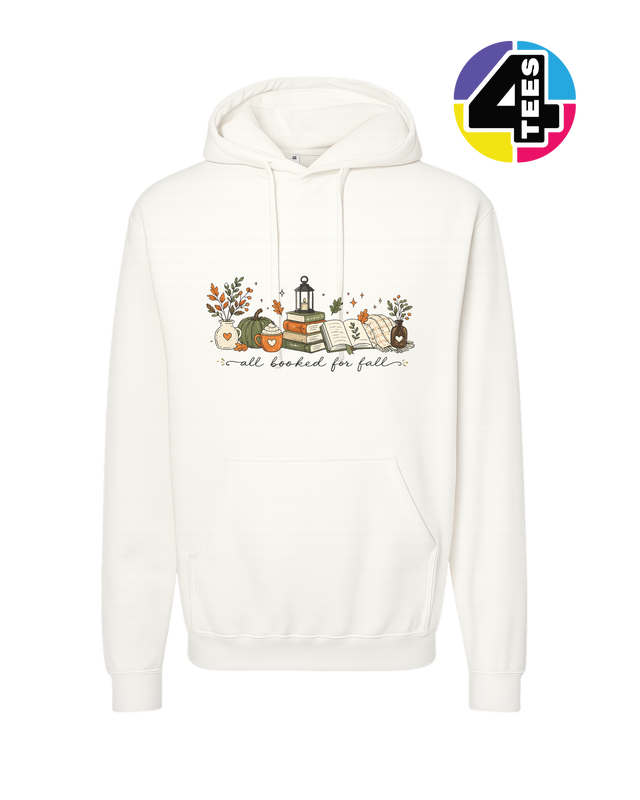 All Booked for Fall Hoodie