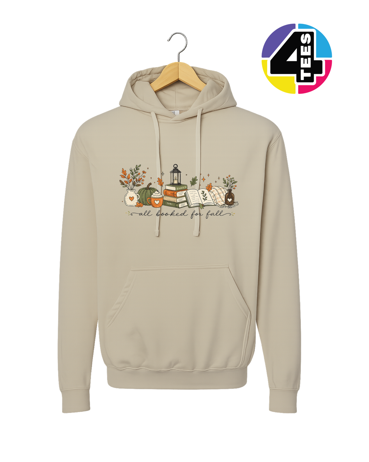 All Booked for Fall Hoodie