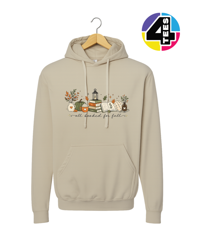 All Booked for Fall Hoodie