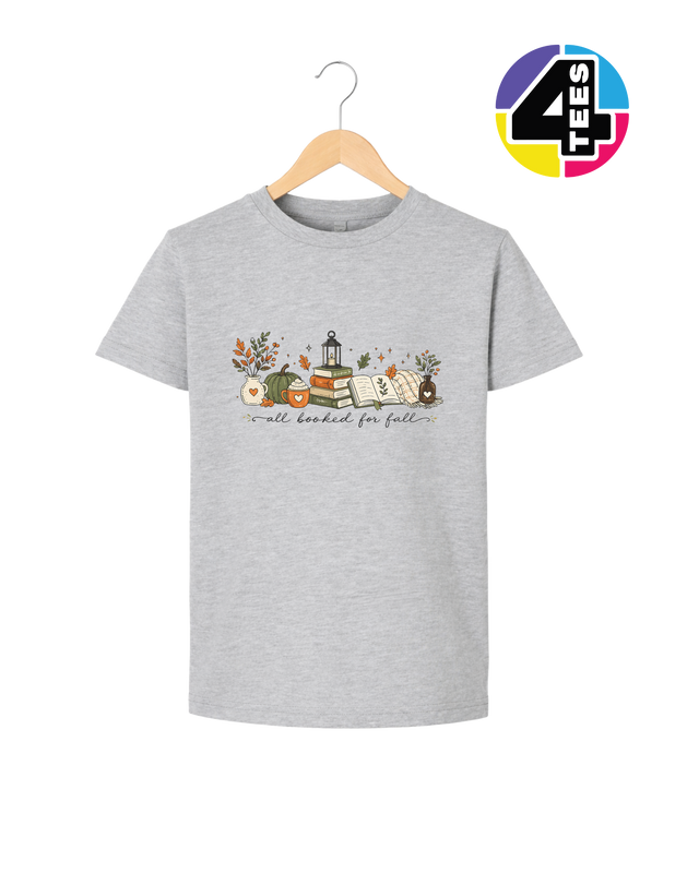 All Booked for Fall Youth Tee