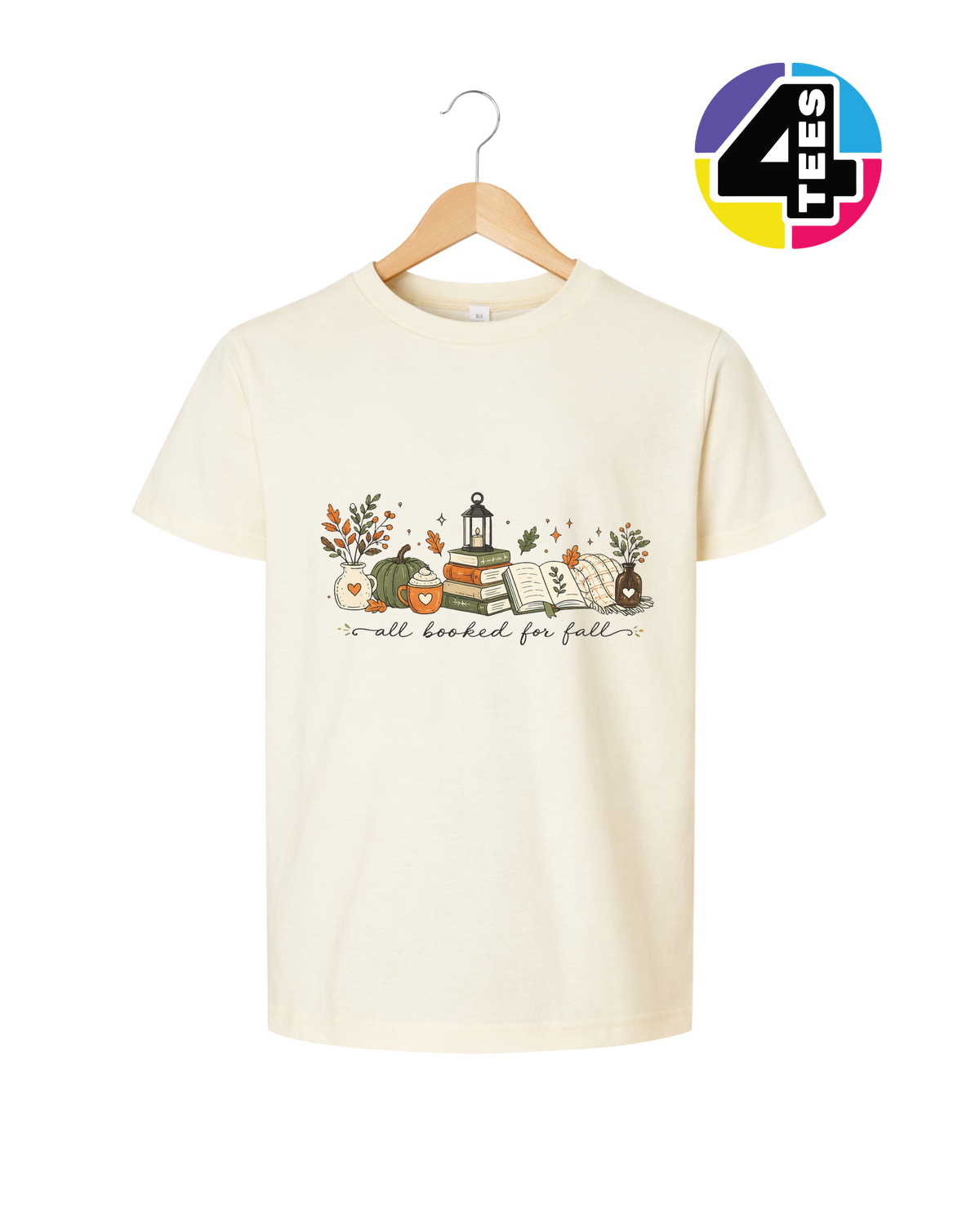 All Booked for Fall Youth Tee