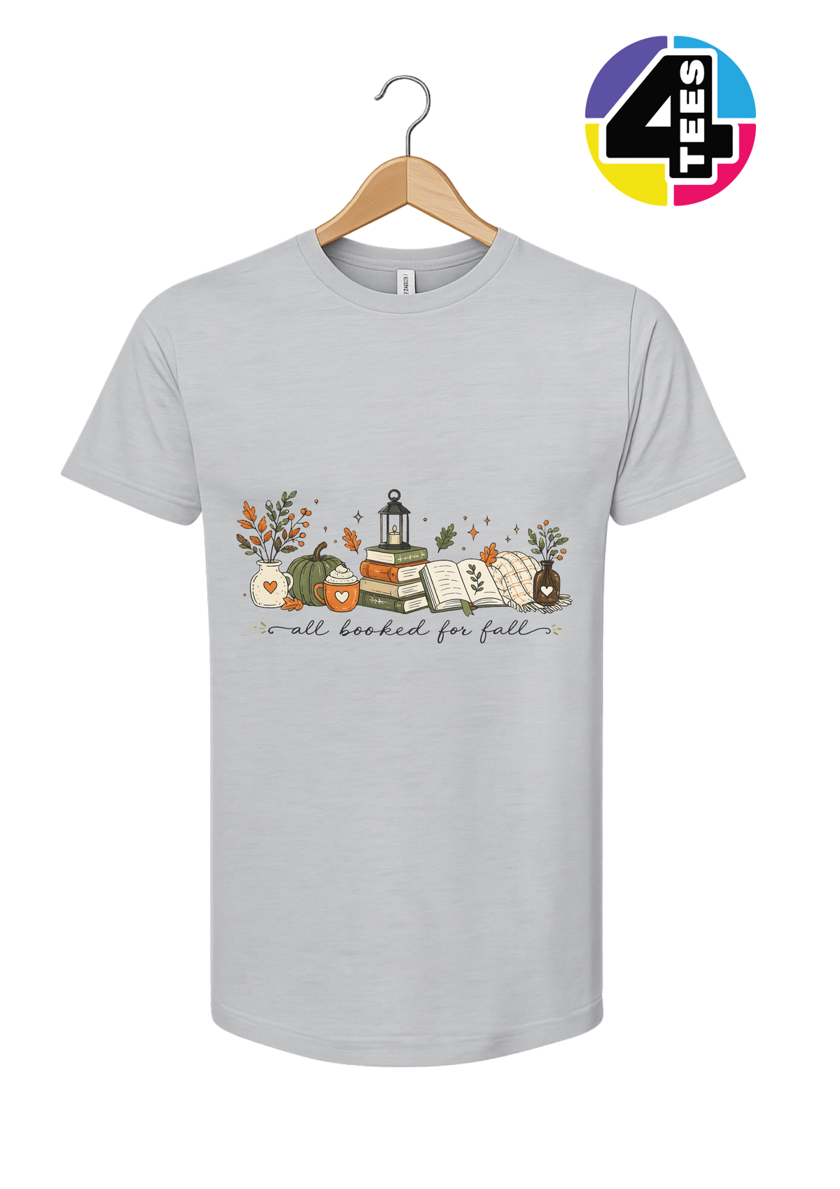 All Booked for Fall Tee