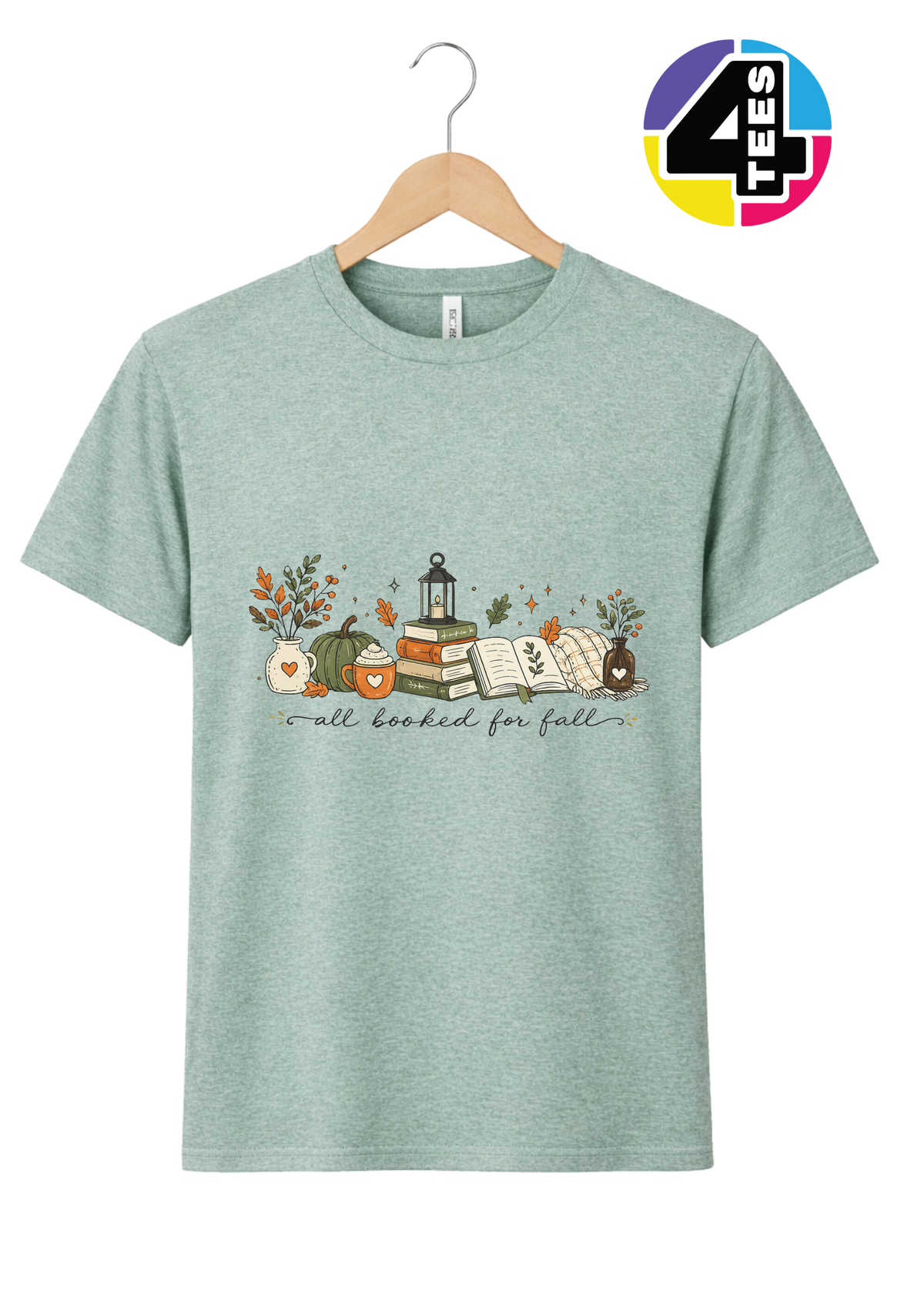 All Booked for Fall Tee