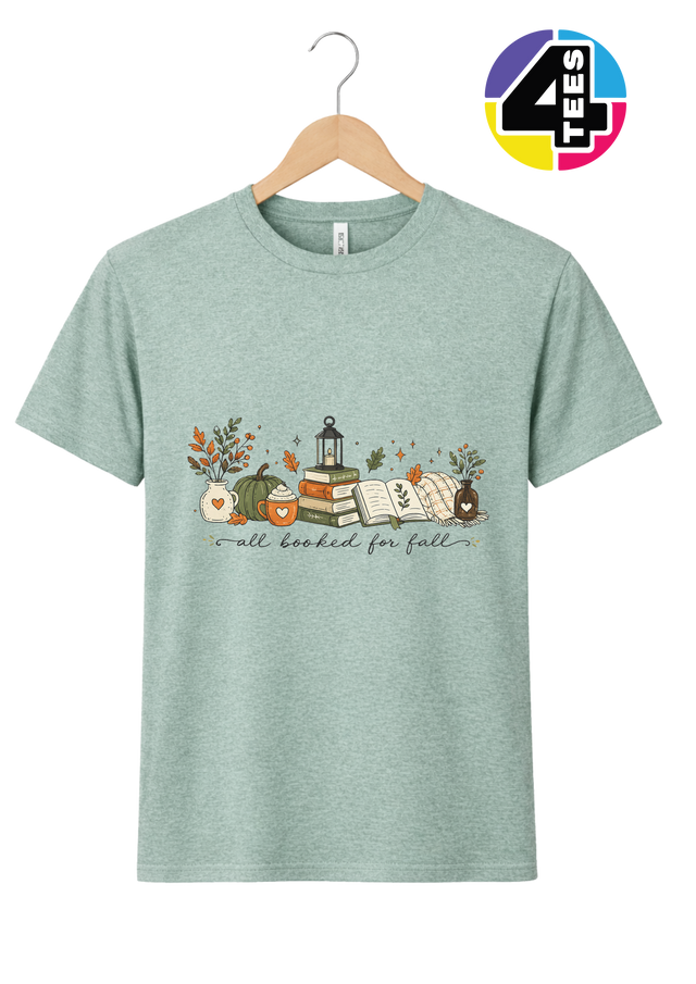 All Booked for Fall Tee