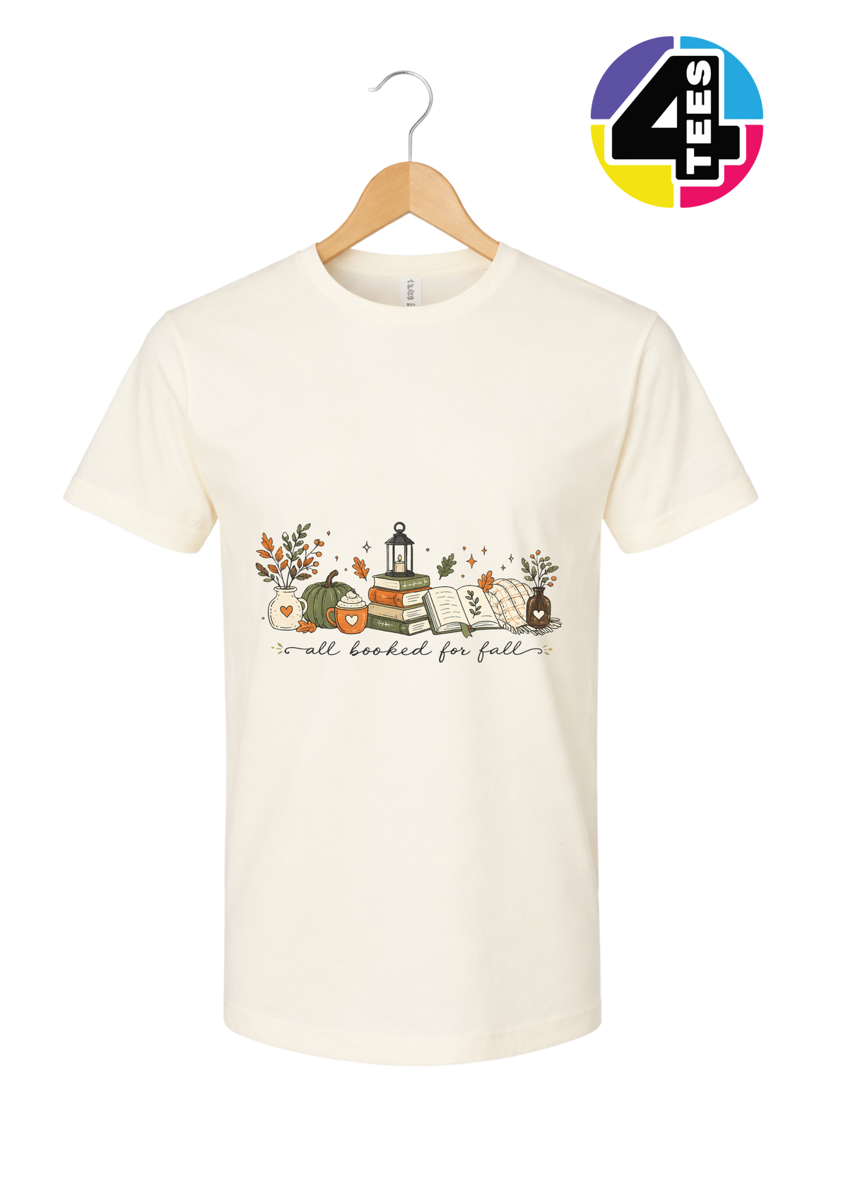 All Booked for Fall Tee