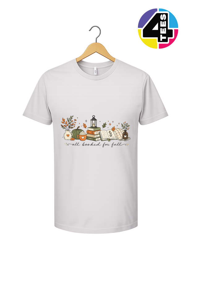 All Booked for Fall Tee