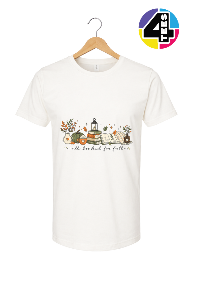 All Booked for Fall Tee