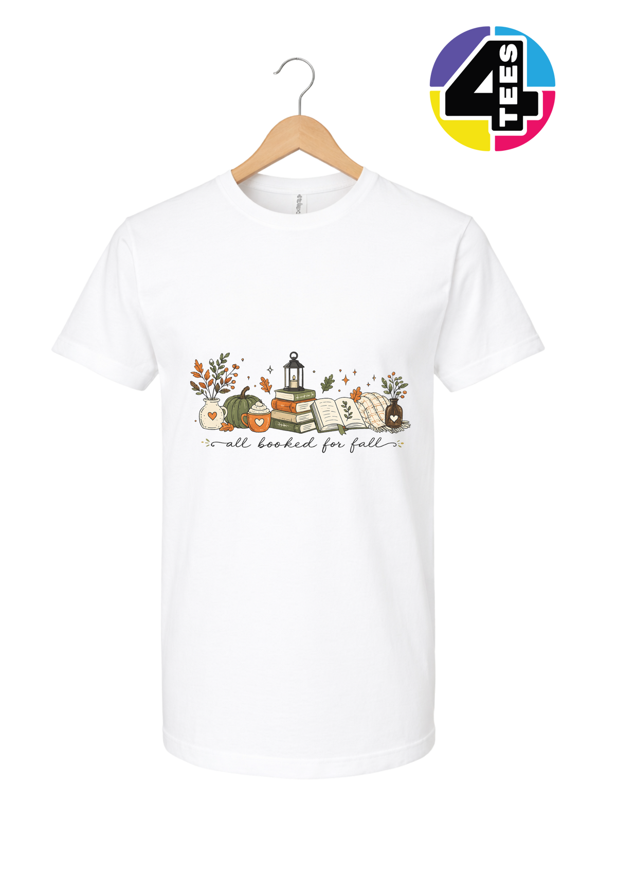 All Booked for Fall Tee