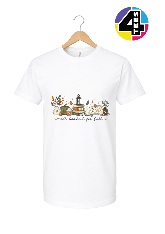 All Booked for Fall Tee