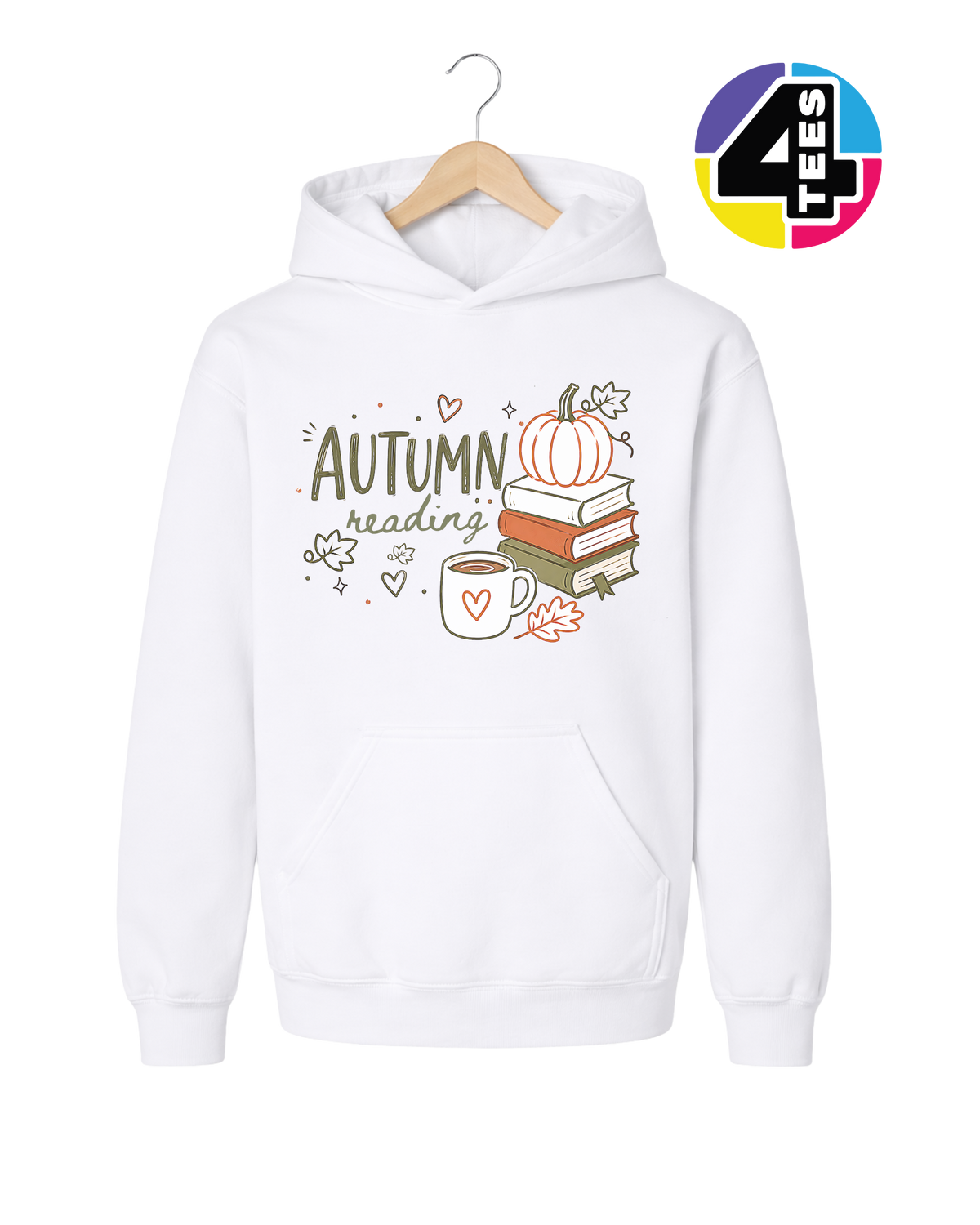 Autumn Reading Youth Hoodie