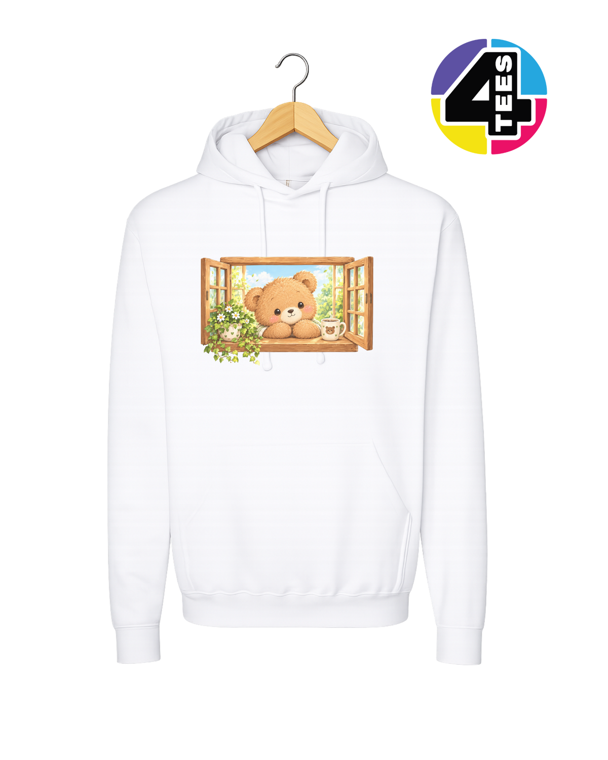 Sunny Window Bear Hoodie