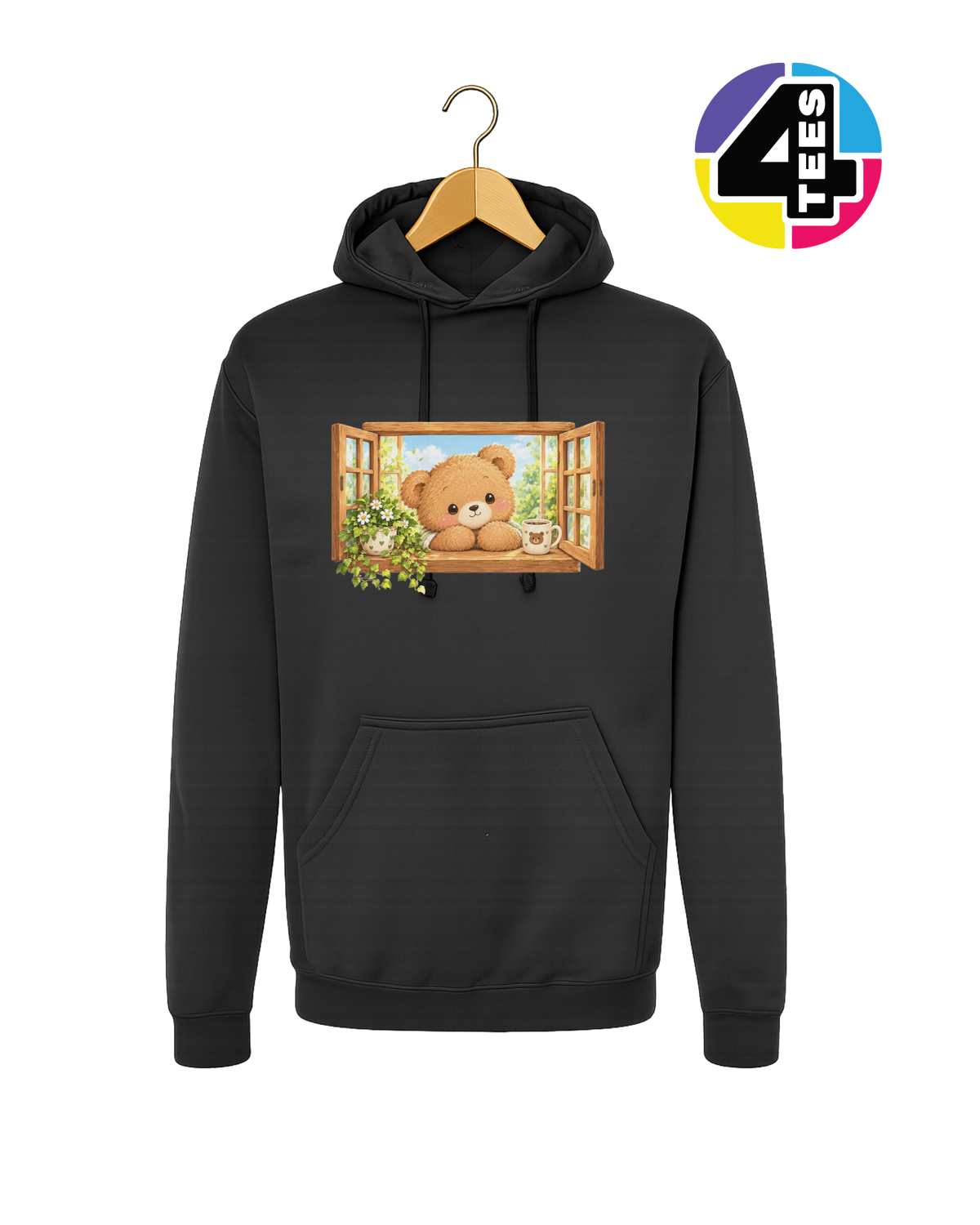 Sunny Window Bear Hoodie