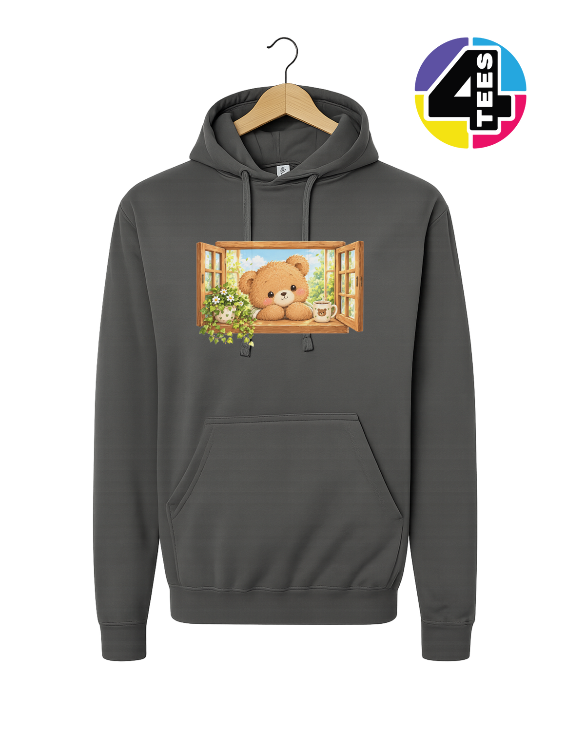Sunny Window Bear Hoodie