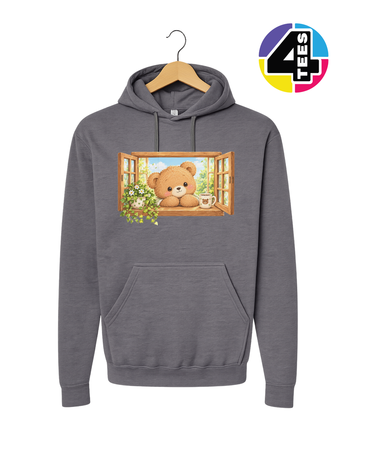 Sunny Window Bear Hoodie