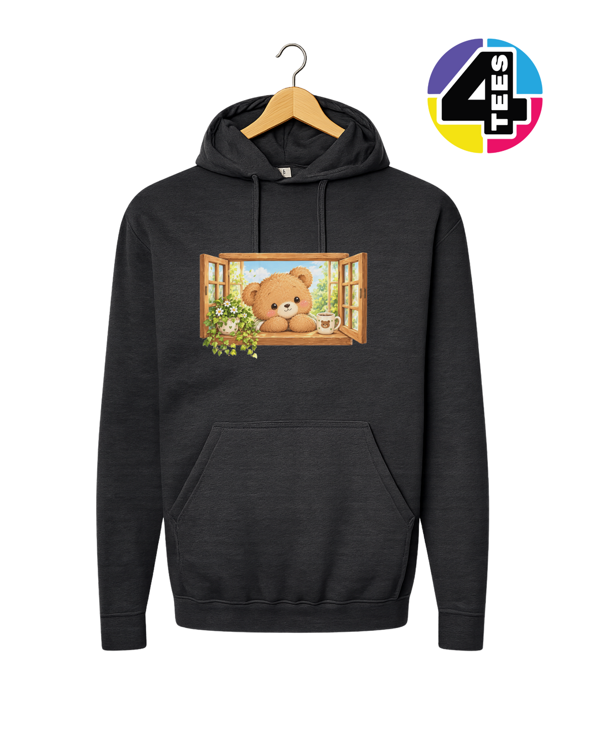 Sunny Window Bear Hoodie