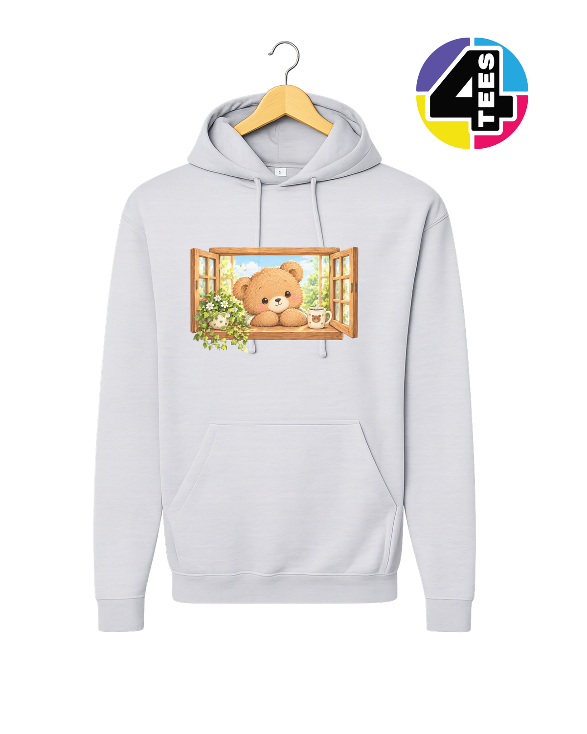 Sunny Window Bear Hoodie